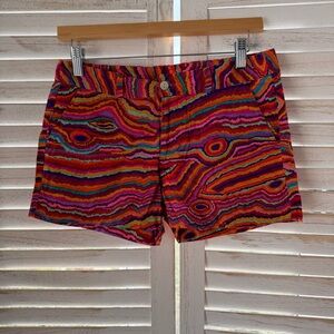 Sincerely Mary | Geode Print Multicolor Shorts